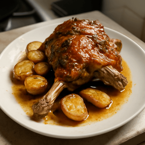 25165160-patagonian-cordero-asado-au-romarin