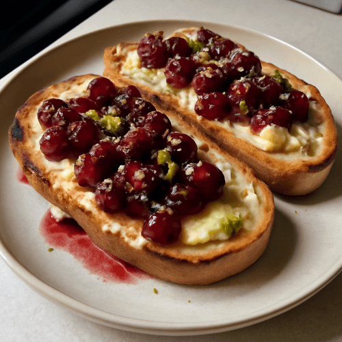 25177100-tartines-creoles-aux-canneberges-et-citron-vert