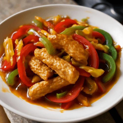 2519560-fajitas-de-poulet-aux-poivrons