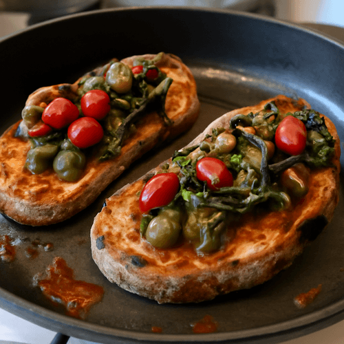25215180-tartines-de-pain-de-camp-avec-du-bush-tucker