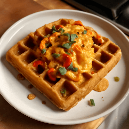2566140-gaufres-cajun-vegetariennes-un-reveil-epice