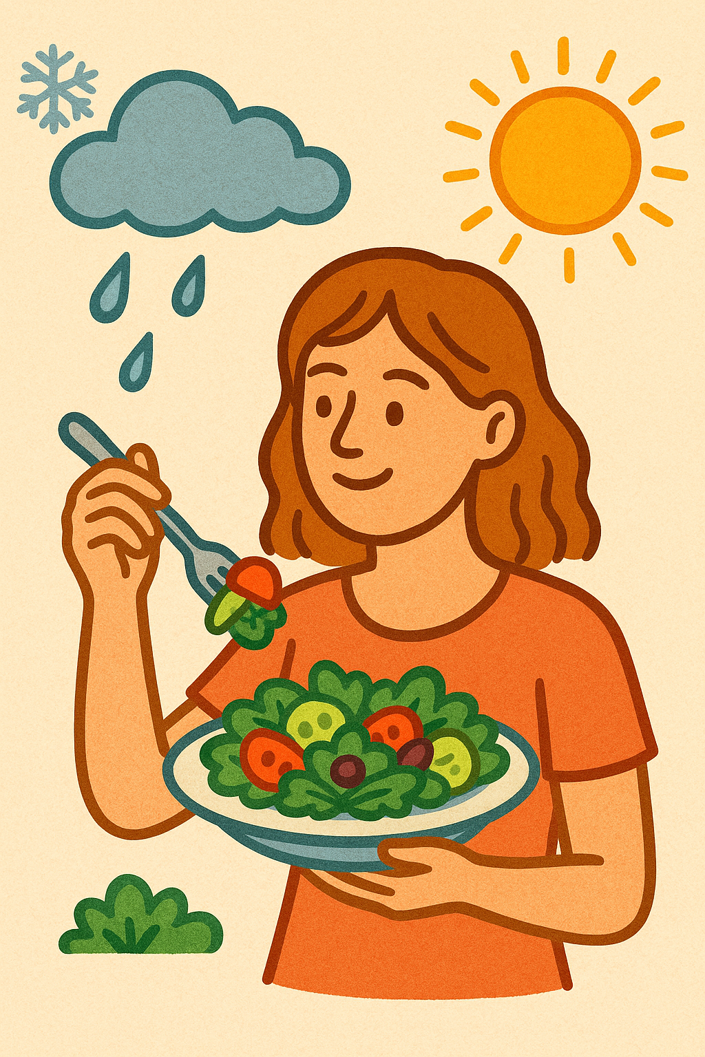 Comment la météo influence nos choix alimentaires