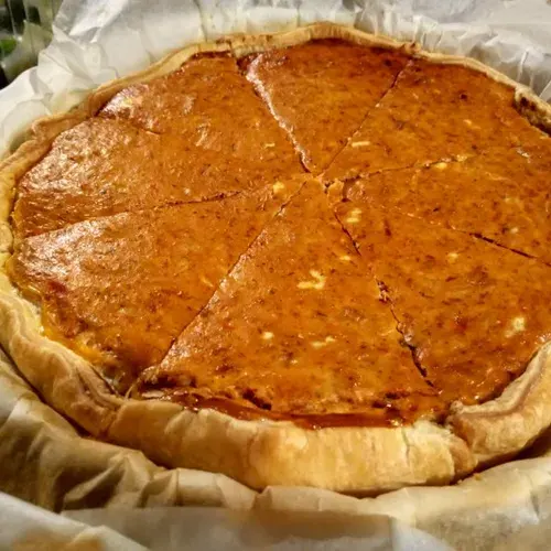 Tarte au thon et à la tomate