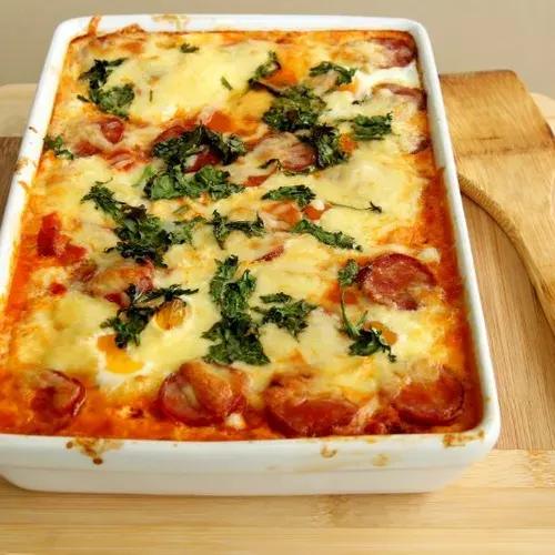 Lasagnes au chorizo recipe