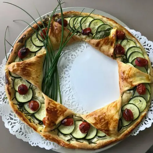 Couronne aux légumes d'été