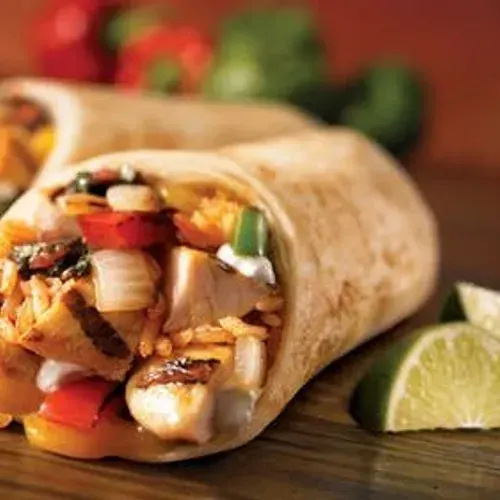Fajitas de poulet au riz