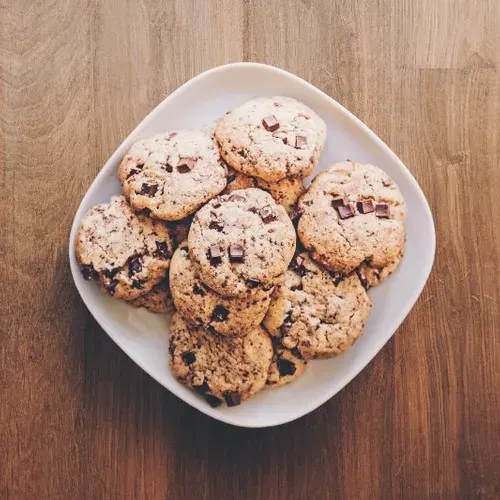 Cookies au chocolat noir fait maison