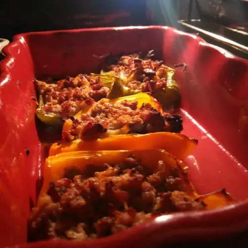 Poivrons farcis recipe
