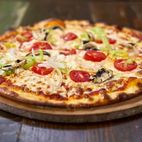 Pizza végétarienne maison fraiche et bio sans additifs