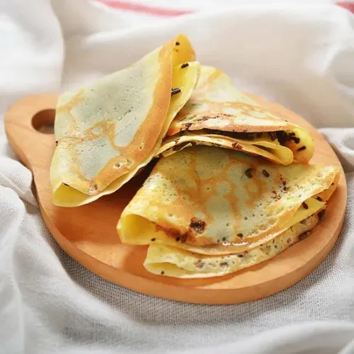 Crêpes moelleuses au lait d'amande recipe