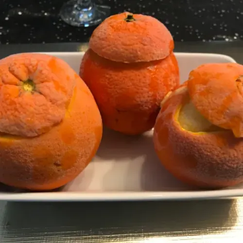 Oranges givrées