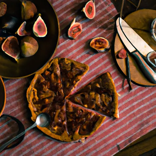 Tarte aux figues et au miel