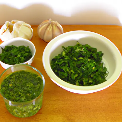 Sauce chimichurri à l'ail et au persil pour sublimer vos viandes grillées recipe