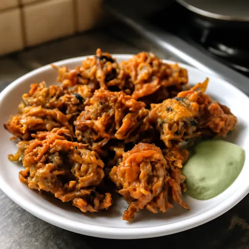Pakoras de légumes croustillants de Rajasthan