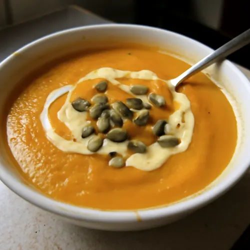 Soupe de Courge de Saison à la Hollandaise