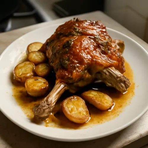 Patagonian Cordero Asado au Romarin