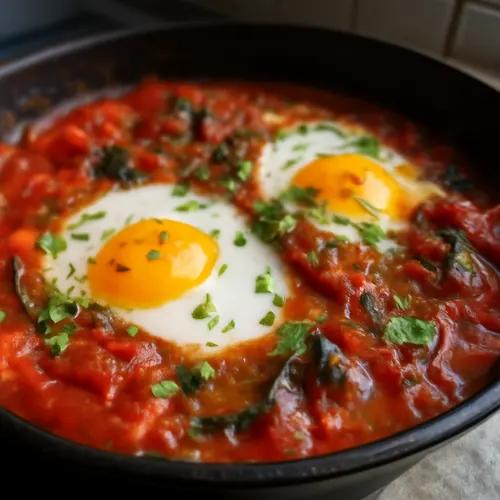 Oeufs Cocotte à la Provençale