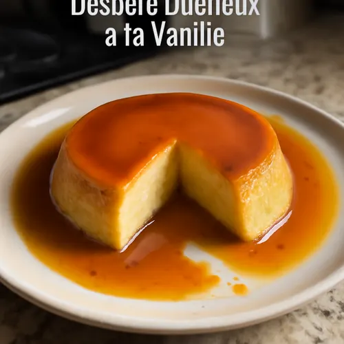Flan Cubano: Dessert Crémeux à la Vanille