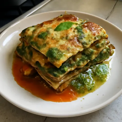 Lasagne Végétarienne au Pesto de Basilic