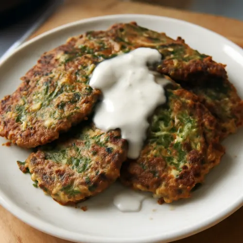 Beignets de Courgette aux Herbes Fraîches