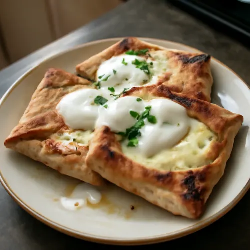Khacho: Galettes Tartinées de Géorgie