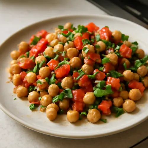 Salade Israélienne de Pois Chiches