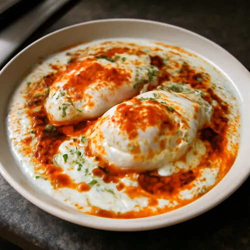 Çılbır: Oeufs pochés à la turque